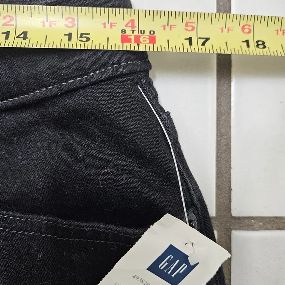 NWT GAP Black Denim Skirt size 31 - Picture 5 of 5